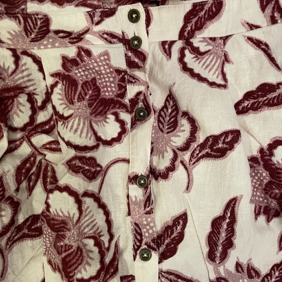 ASTR Mini Knot Front Floral Dress Sz M - Picture 3 of 5